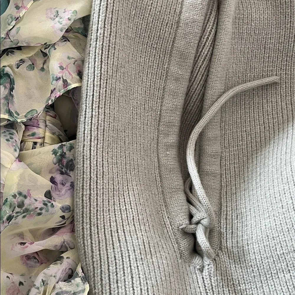 Free People Ribbed a balaclava  Green New Condition - Picture 8 of 8